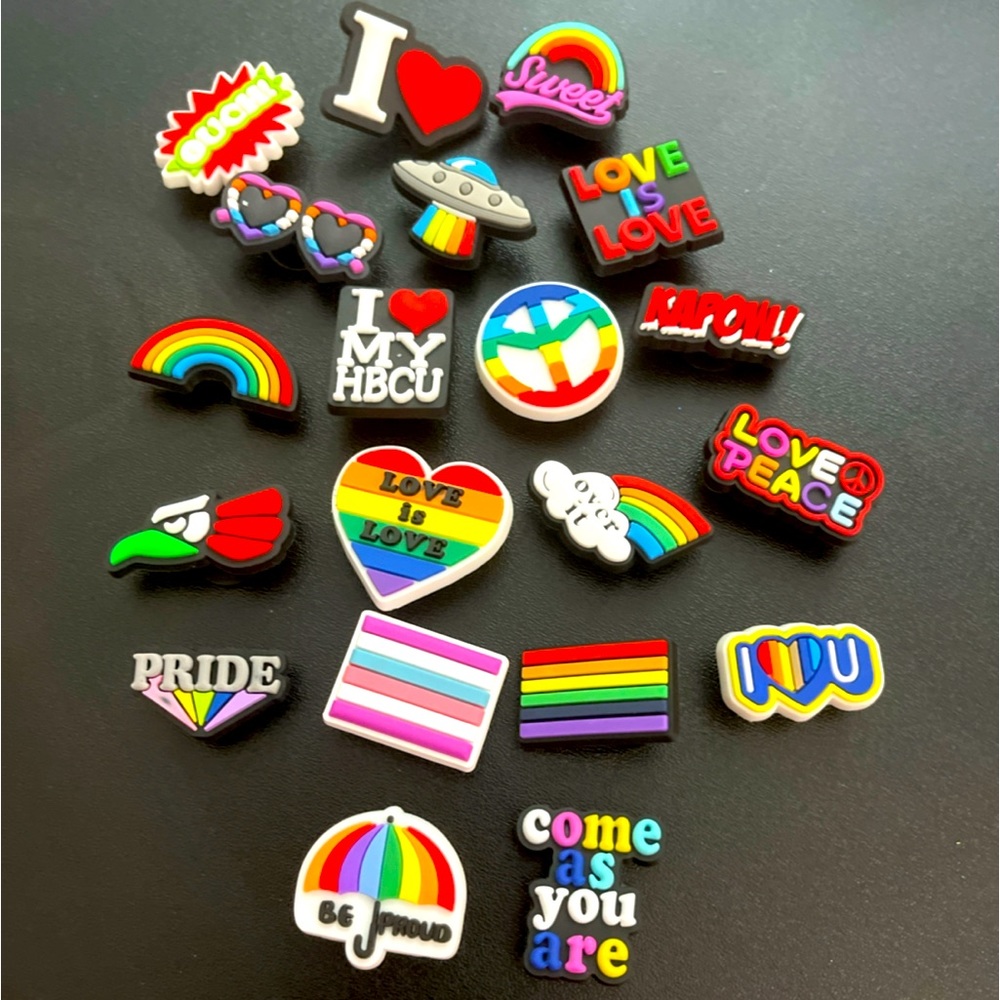 Croc charms set LGBTQ #1